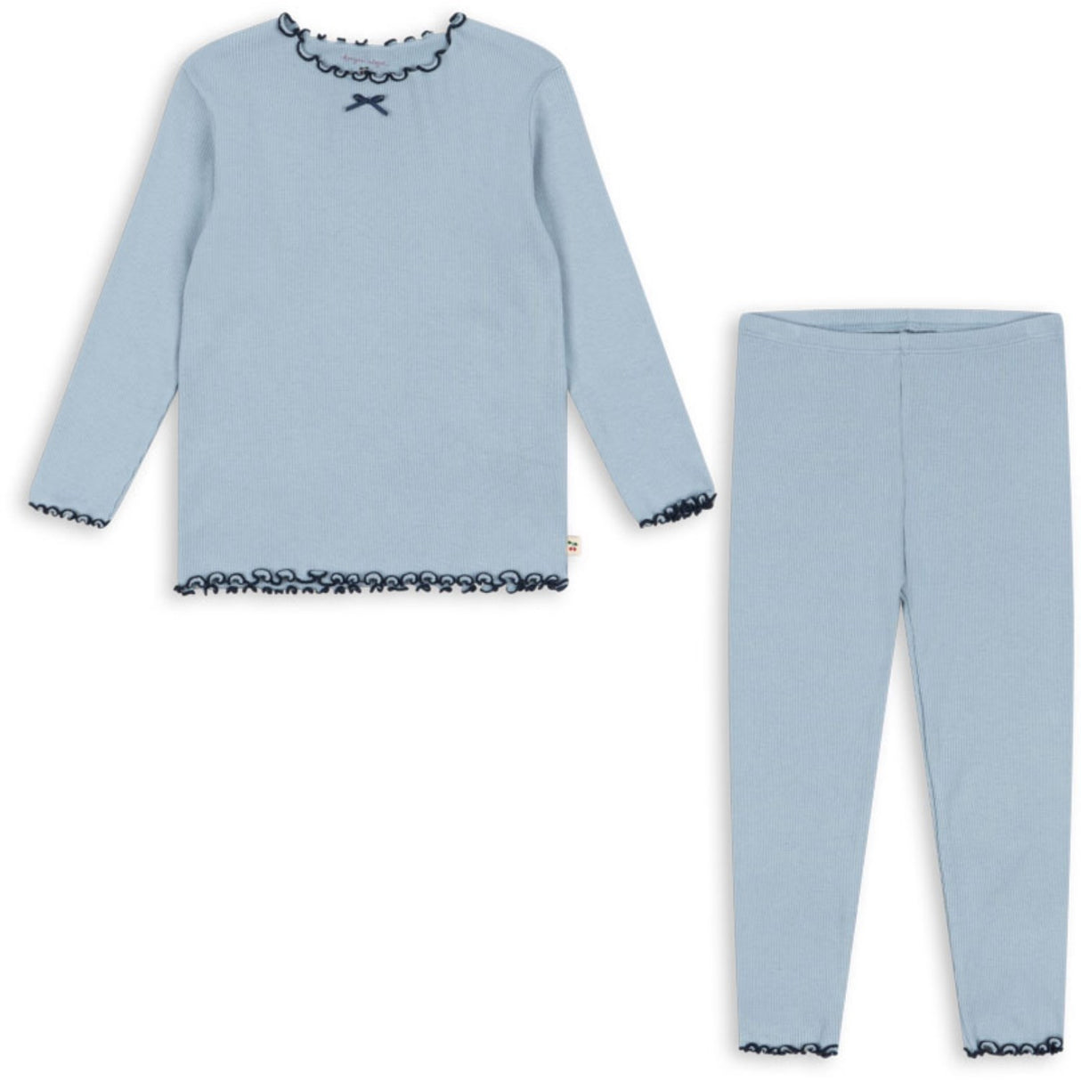 Konges Sløjd Blue Fog Rivi Rib Sett Ocs