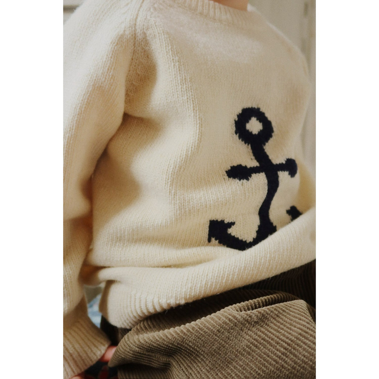 Konges Sløjd Sailor Anchor Stickad Sweater