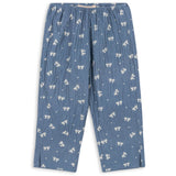 Konges Sløjd Boucle Blue Vida Byxor GOTS
