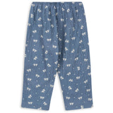 Konges Sløjd Boucle Blue Vida Byxor GOTS