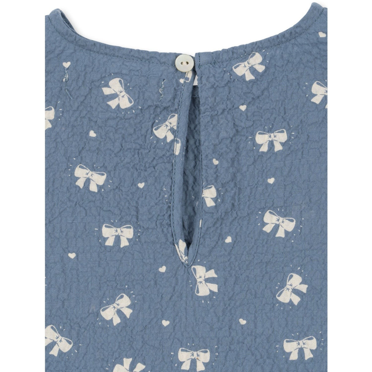 Konges Sløjd Boucle Blue Vida Blus GOTS