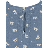 Konges Sløjd Boucle Blue Vida Blus GOTS