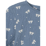 Konges Sløjd Boucle Blue Vida Blus GOTS