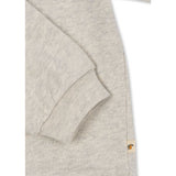 Konges Sløjd Off White Melange Spotty Ls Pikétröja GOTS