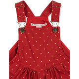 Konges Sløjd Strawberry Dot Nola Overalls GOTS