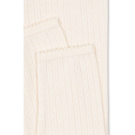 Konges Sløjd Antique White Minnie Byxor GOTS