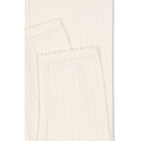 Konges Sløjd Antique White Minnie Byxor GOTS