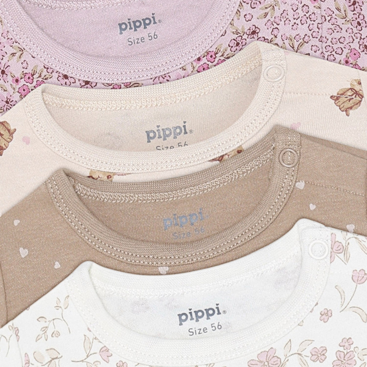 Pippi Violet Ice Body Ss Ao-Printed (4-Pack)