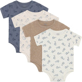 Pippi Flint Stone Body Ss Ao-Printed (4-Pack)