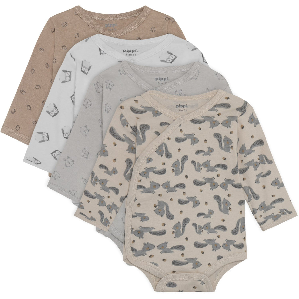 Pippi Rainy Day Body Omlott Ao-Printed (4-Pack)