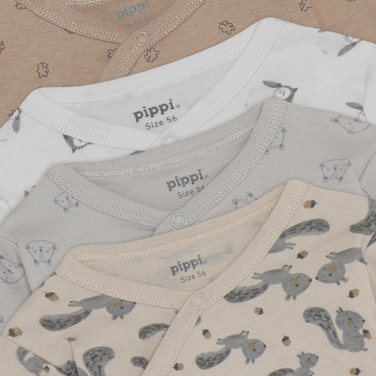 Pippi Rainy Day Body Omlott Ao-Printed (4-Pack)