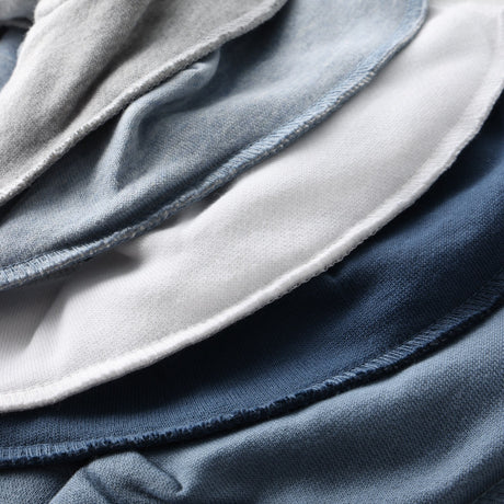 Pippi Dark Blue Bandana Tyg Haklapp - Solid (5-Pack)