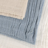 Pippi Ashley Blue Muslin Cloth (3-Pack)