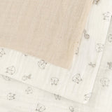 Pippi Rainy Day Muslin Cloth (3-Pack)