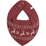 Pippi New Maroon Bandana Tyg Haklapp Uni - Aop (3-Pack)