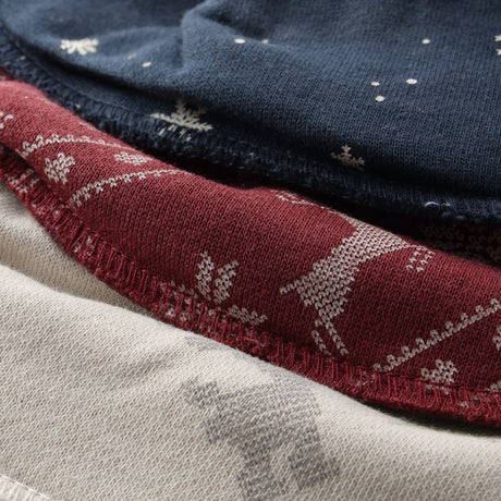 Pippi New Maroon Bandana Tyg Haklapp Uni - Aop (3-Pack)