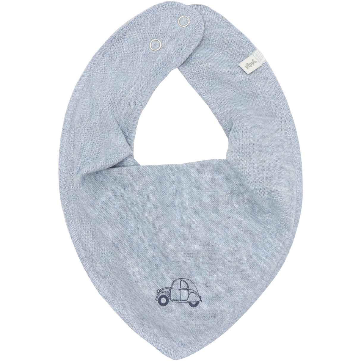 Pippi Dark Denim Bandana Tyg Haklapp Boy - Aop (3-Pack)