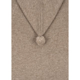 Konges Sløjd Light Brown Mattou Stickad Onesie