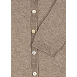 Konges Sløjd Light Brown Mattou Stickad Onesie