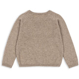 Konges Sløjd Light Brown Mattou Stickad Cardigan