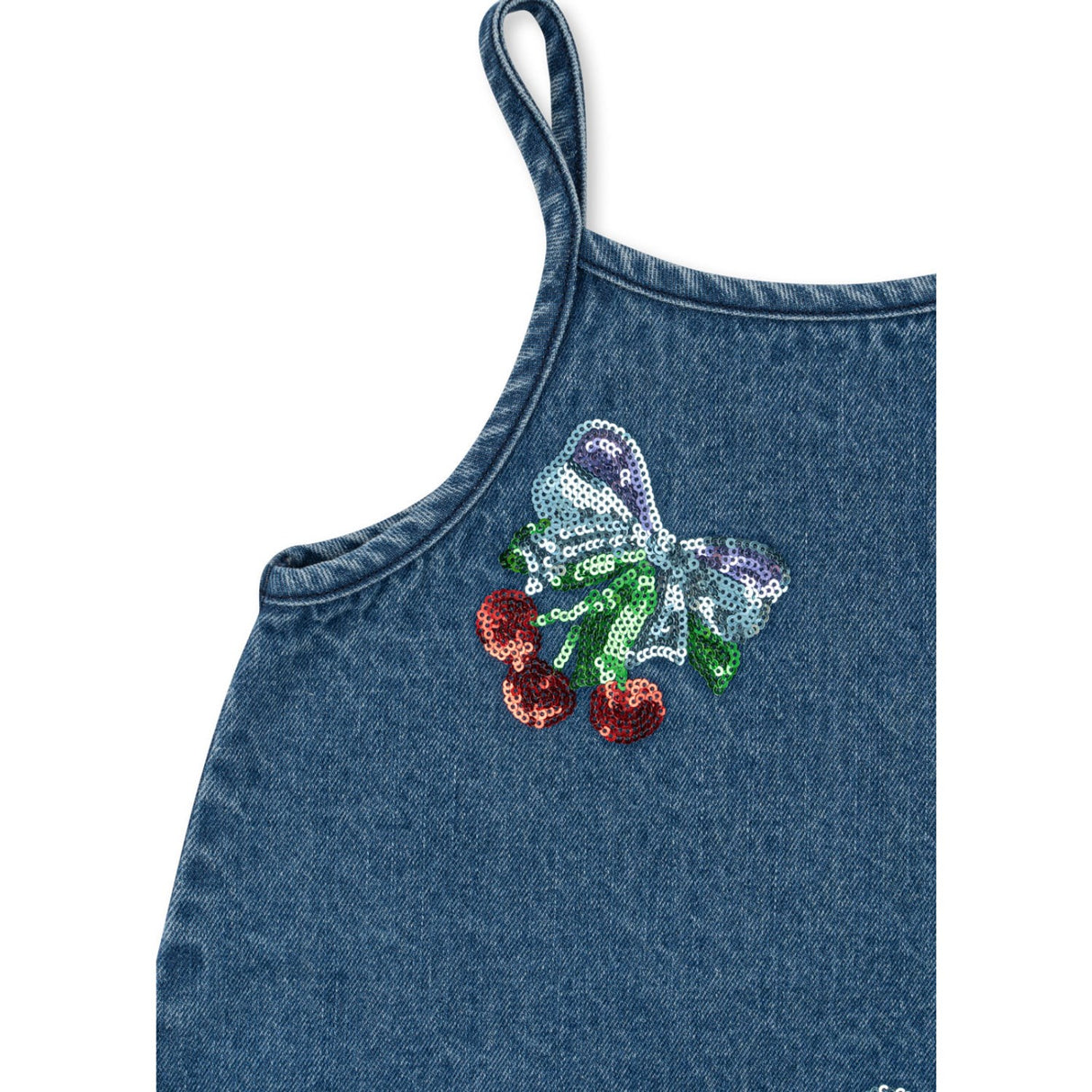 Konges Sløjd Amarena Sequin Magot Paljet Rem Klänning GOTS