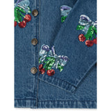 Konges Sløjd Amarena Sequin Magot Paljet Denim Jacka GOTS