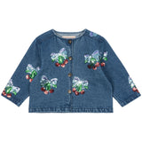 Konges Sløjd Amarena Sequin Magot Paljet Denim Jacka GOTS