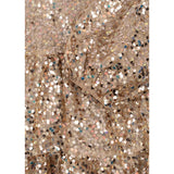 Konges Sløjd Gold Glitter Lila Sequins Rosett Klänning