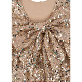 Konges Sløjd Gold Glitter Lila Sequins Rosett Klänning