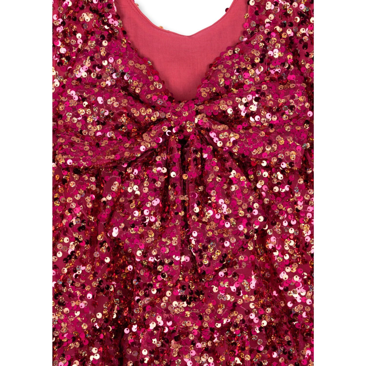 Konges Sløjd Sparkling Sangria Lila Sequins Rosett Klänning