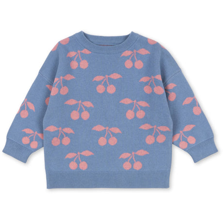 Konges Sløjd Purple Impression Lapis Stickad Sweater GOTS