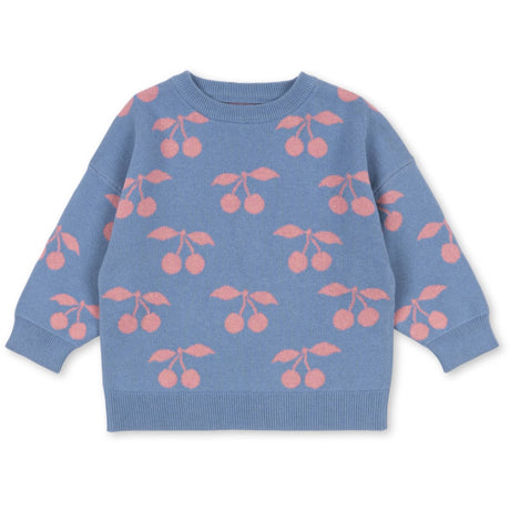 Konges Sløjd Purple Impression Lapis Stickad Sweater GOTS