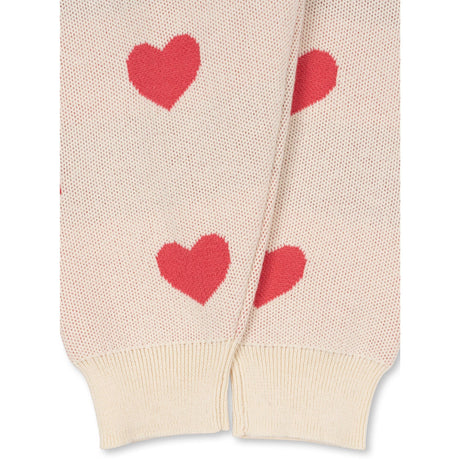 Konges Sløjd Coeur Coloré Duo Pink Lapis Stickad Byxor GOTS