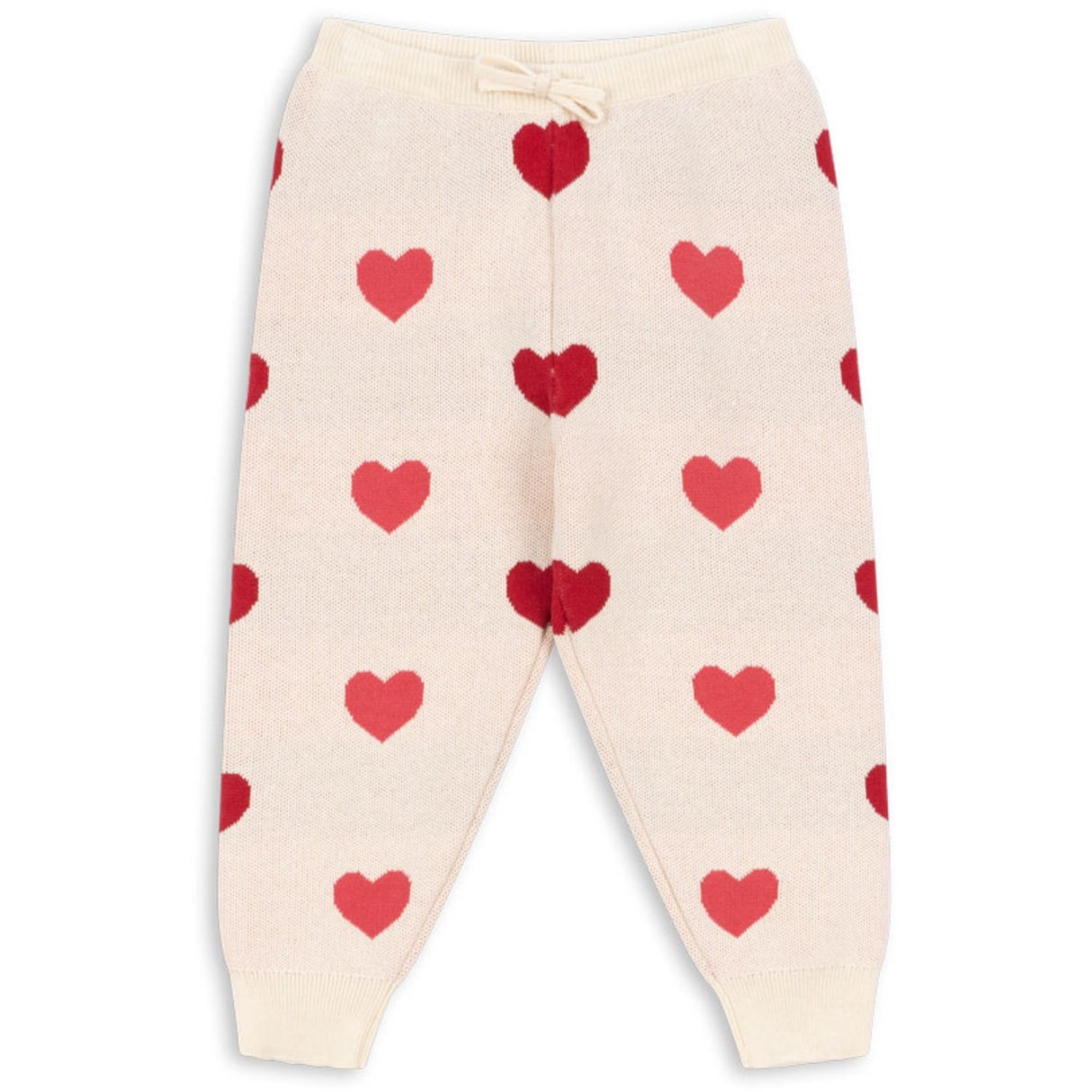 Konges Sløjd Coeur Coloré Duo Pink Lapis Stickad Byxor GOTS