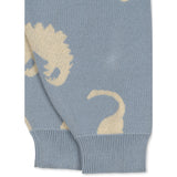 Konges Sløjd Dino Mist Lapis Stickad Byxor GOTS