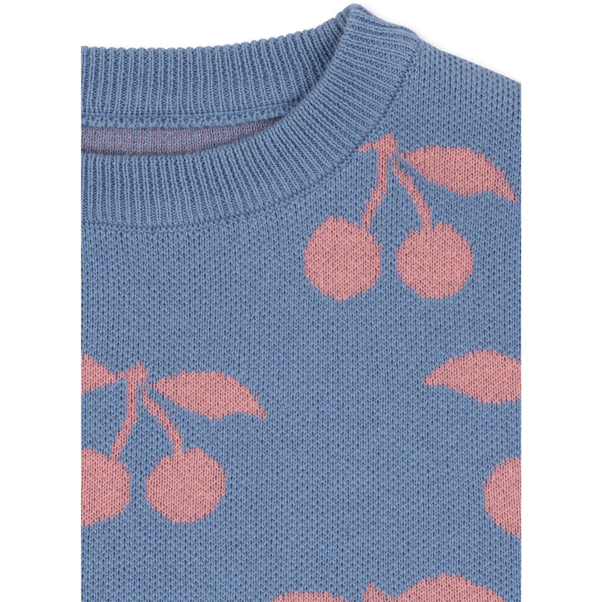 Konges Sløjd Purple Impression Lapis Stickad Klänning GOTS