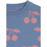 Konges Sløjd Purple Impression Lapis Stickad Klänning GOTS