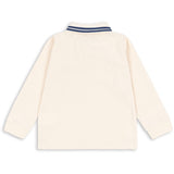 Konges Sløjd Antique White Florian Ls Pikétröja GOTS