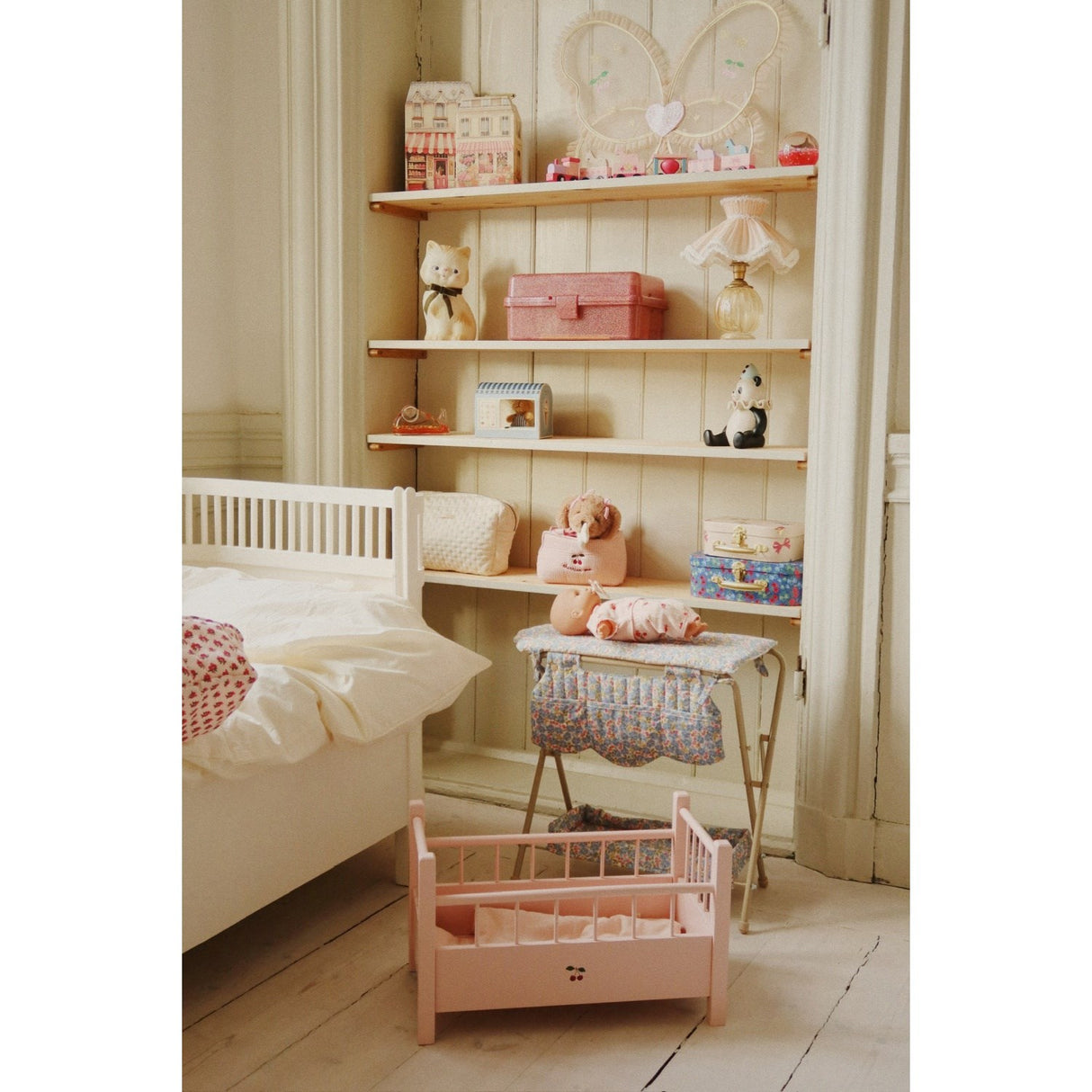 Konges Sløjd Pink Docka Säng Fsc