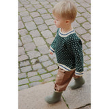 Konges Sløjd Green Billi Stickad Sweater