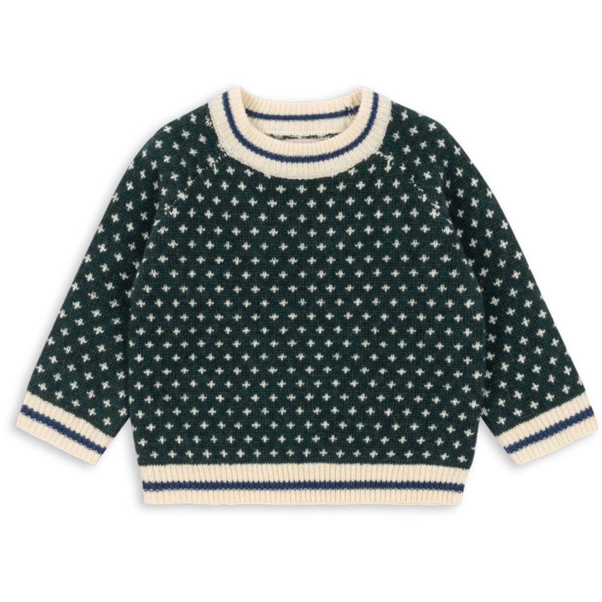 Konges Sløjd Green Billi Stickad Sweater