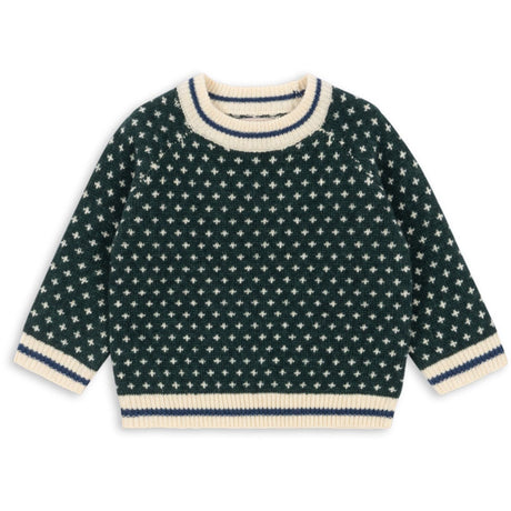 Konges Sløjd Green Billi Stickad Sweater