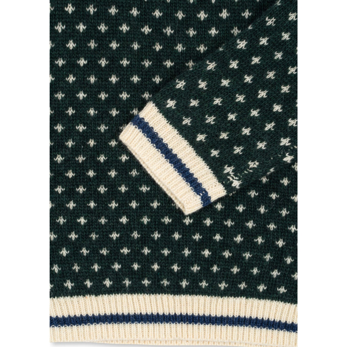 Konges Sløjd Green Billi Stickad Sweater