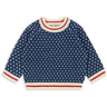Konges Sløjd Blue Billi Stickad Sweater