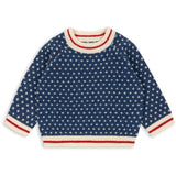 Konges Sløjd Blue Billi Stickad Sweater