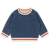 Konges Sløjd Blue Billi Stickad Sweater