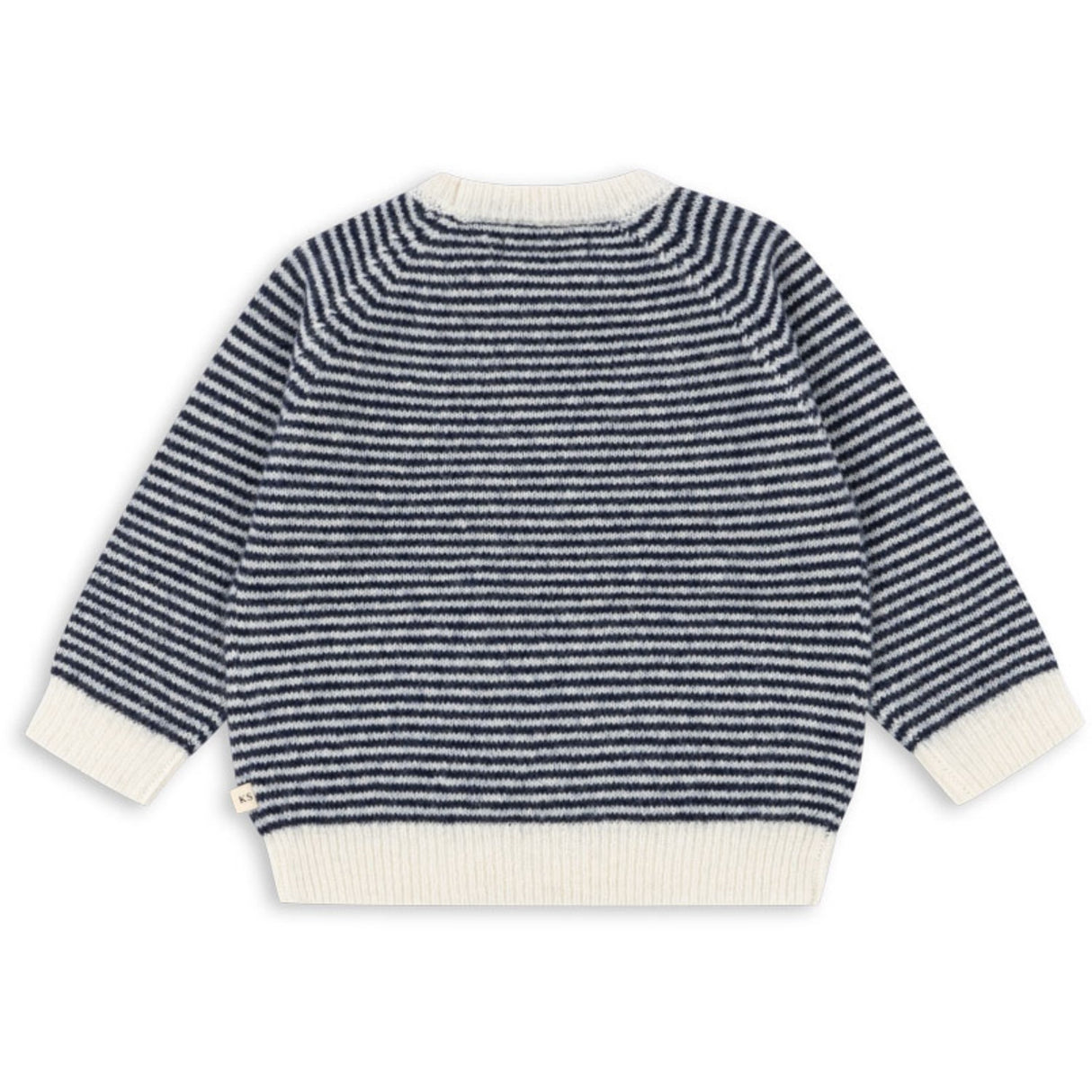Konges Sløjd Ensign Blue/Buttercream Berle Stickad Sweater