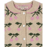 Konges Sløjd Cherry Belou Stickad Krage Cardigan