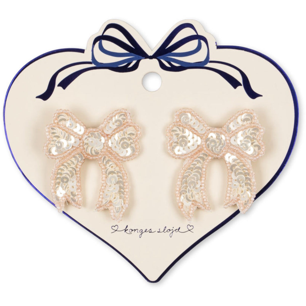 Konges Sløjd Cameo Rose 2 Pack Paljet Rosett Hair Clip