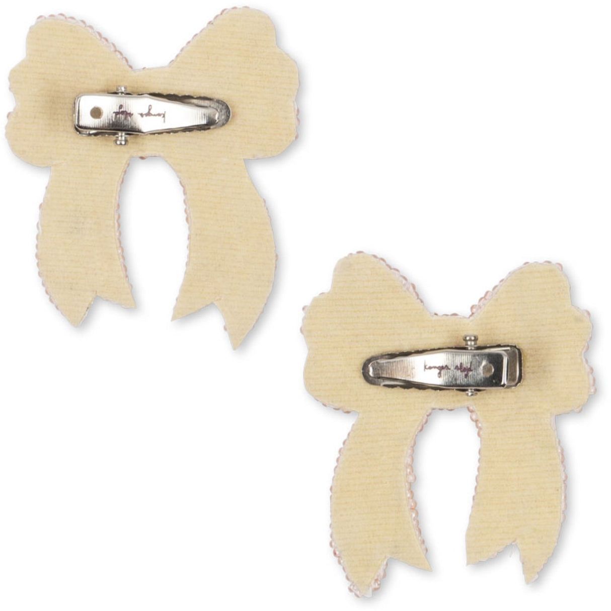 Konges Sløjd Cameo Rose 2 Pack Paljet Rosett Hair Clip